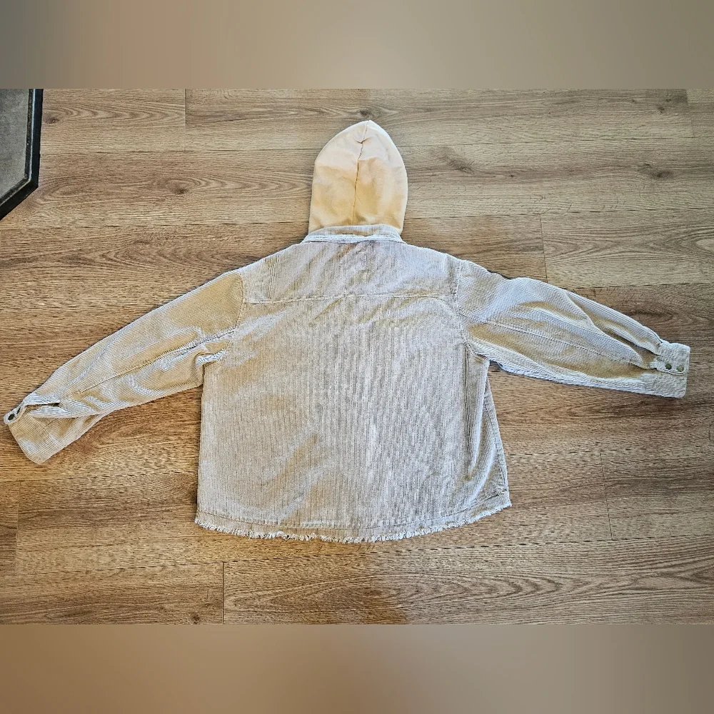 Casual Corduroy Jacket By Alaska Chicks, Size 2XL